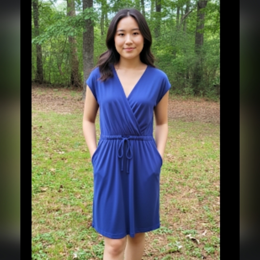 RACHEL Rachel Roy Deep Blue Mini Dress